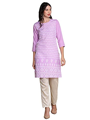 Image of Vaamsi Women's Crepe Regular Kurta