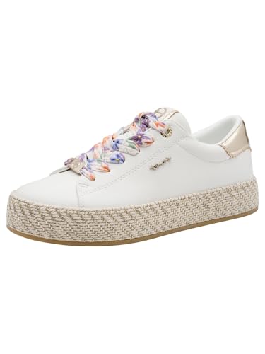 Tamaris Femmes Baskets Basses blanc 37 EU