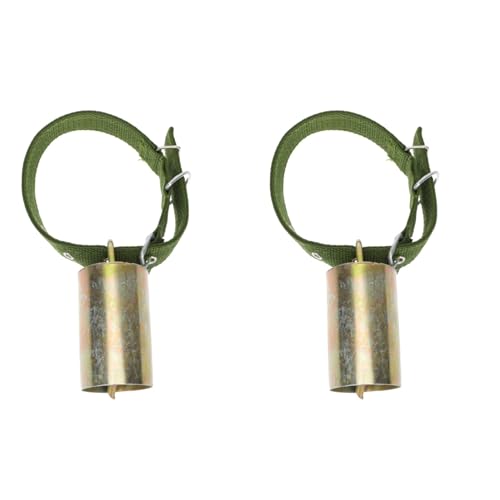 Ciieeo Cloche pour Animaux Anti-Perte 11.50X7.00X11.00Cm Sonnerie Forte pour Moutons Chevaux Vaches Accessoire De Ferme Léger