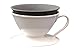 New porcelain ceramic filter (with dripper) White B028 (japan import)