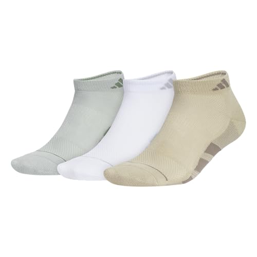 Image of adidas Men's All Day Training Quarter Socks sports performance above the ankle height with cushioning for running (3-Pair)