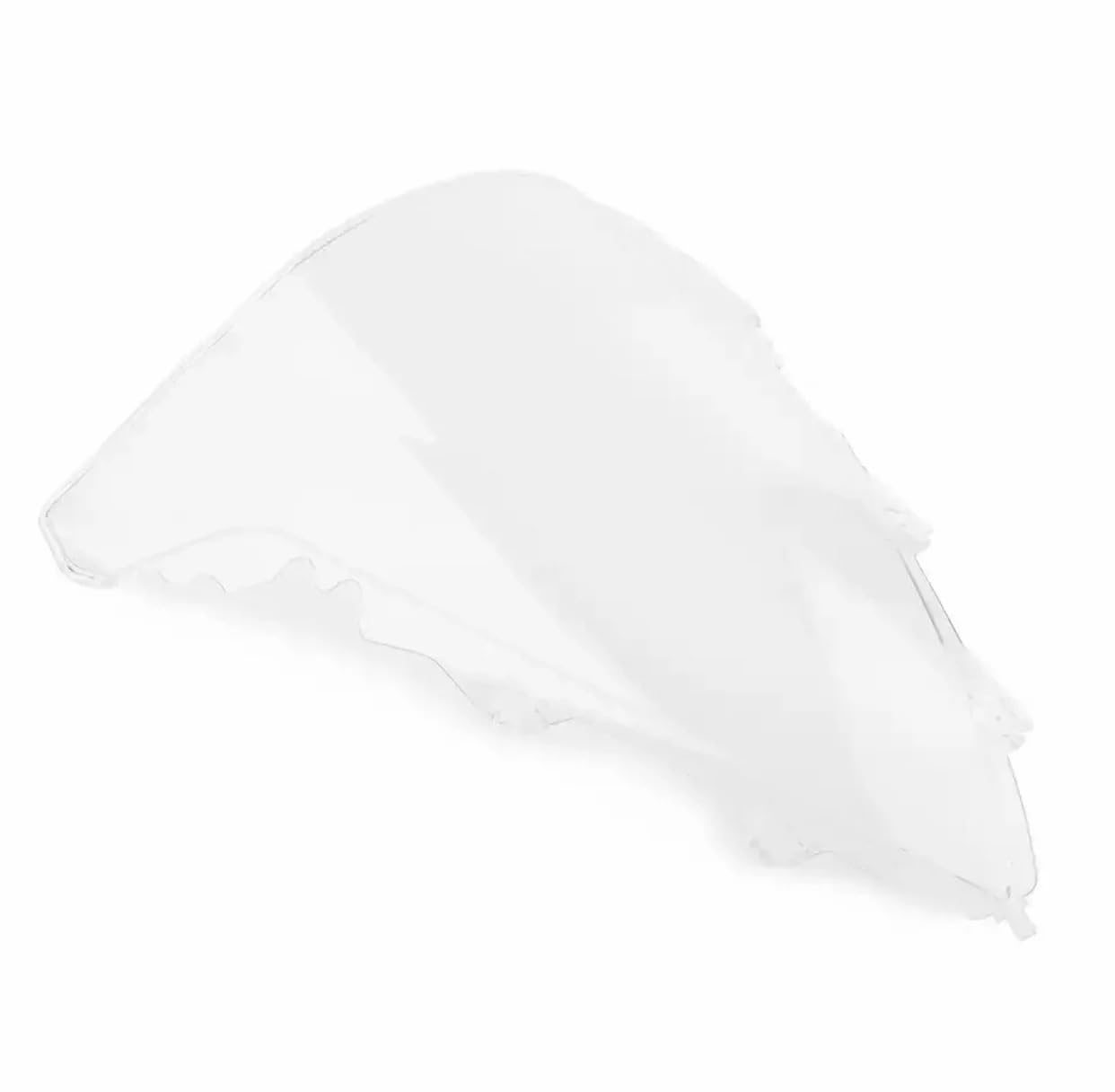 Bulle double courbure YZF1000 R1 blanche réduisant la fatigue