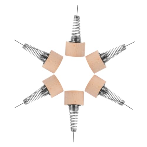 Veemoon 6pcs Stand Doll Stands Display Holders Wood