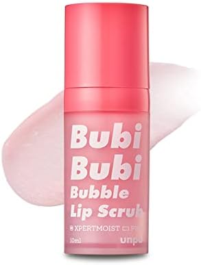UNPA Bubi Bubi Bubble Lip Scrub, Quick and Easy Exfoliation with Soft Bubbles, Effectively Remove Dead Skin