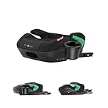 Cozy N Safe Cosmo i-Size Booster Car Seat 125-150cm, ISOFix, Recline Positions, High Backless Booster, Deep Padded Seat, Cup Holder, Lightweight Kids Car Seat 6-12 Years (Onyx)