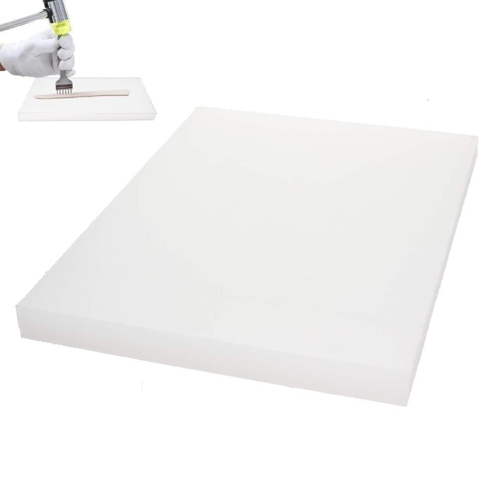 Utoolmart Leather Punch Pad Plastic Mute Punching Hole Mat Stamping Cutting Board for DIY Sewing Craft Tool 7.87 x 5.91 x 0.31 inch 1pcs