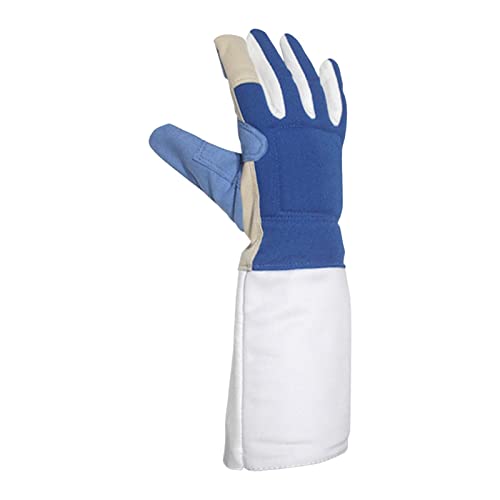 JISADER Guantes de esgrima para Equipo de Entrenamiento de y Sable de Guantes Antideslizantes Profesionales Lavables para, M Derecha
