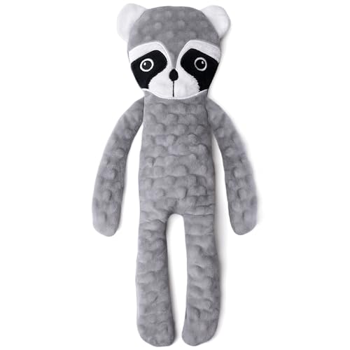 SHARLOVY No Stuffing Dog Toys Squeaky for Large Dogs, Crinkle Puppy Teething Toys to Keep Them Busy, Plush Interactive Doggie Long Lasting Chews for Aggressive Chewers