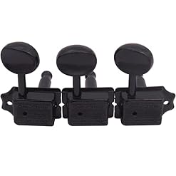 Wilkinson WJ-45 Lot de 3 mécaniques de côté (3 + 3) Noir - Les Beatles, Paul McCartney, John Lennon, RIngo Starr, George Harrison