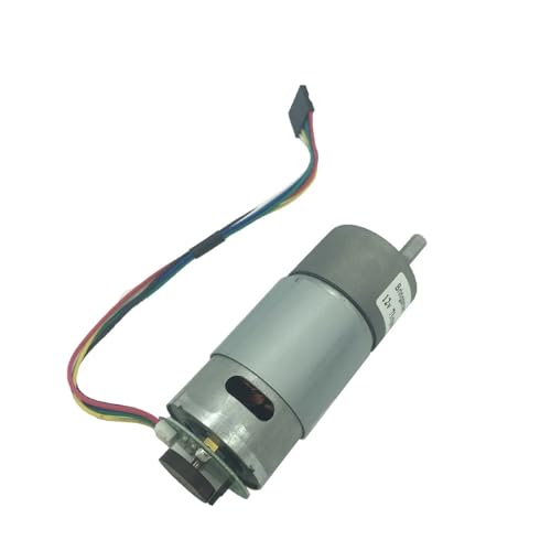 Motor de engranaje CC 12V ideal para automatización con lectura de velocidad constante