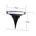 Outanaya 2pcs Solar Underground Lights Led Buried Lamp Outdoor Night Light Easy to Install Led Lighting Tool