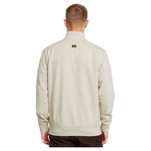 Miniatura 2 de G-Star Para Hombre Sudadera Nifous Half Zip, Multicolor Whitebait Htr D26305-D566-6030 , Xl