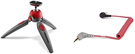 Manfrotto MTPIXIEVO-BK, PIXI EVO 2-Section Mini Tripod for Mirrorless cameras, Compact System Cameras, DSLR, Video, Compact Size, Aluminium