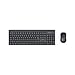 Price comparison product image Hama WKM-100 Wireless Keyboard with Mouse, Wireless, Batteries, QWERTY UK, black