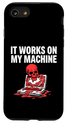 Programmer Coder It Works On My Machine �X�}�z�P�[�X iPhone SE (2020) / 7 / 8 �p