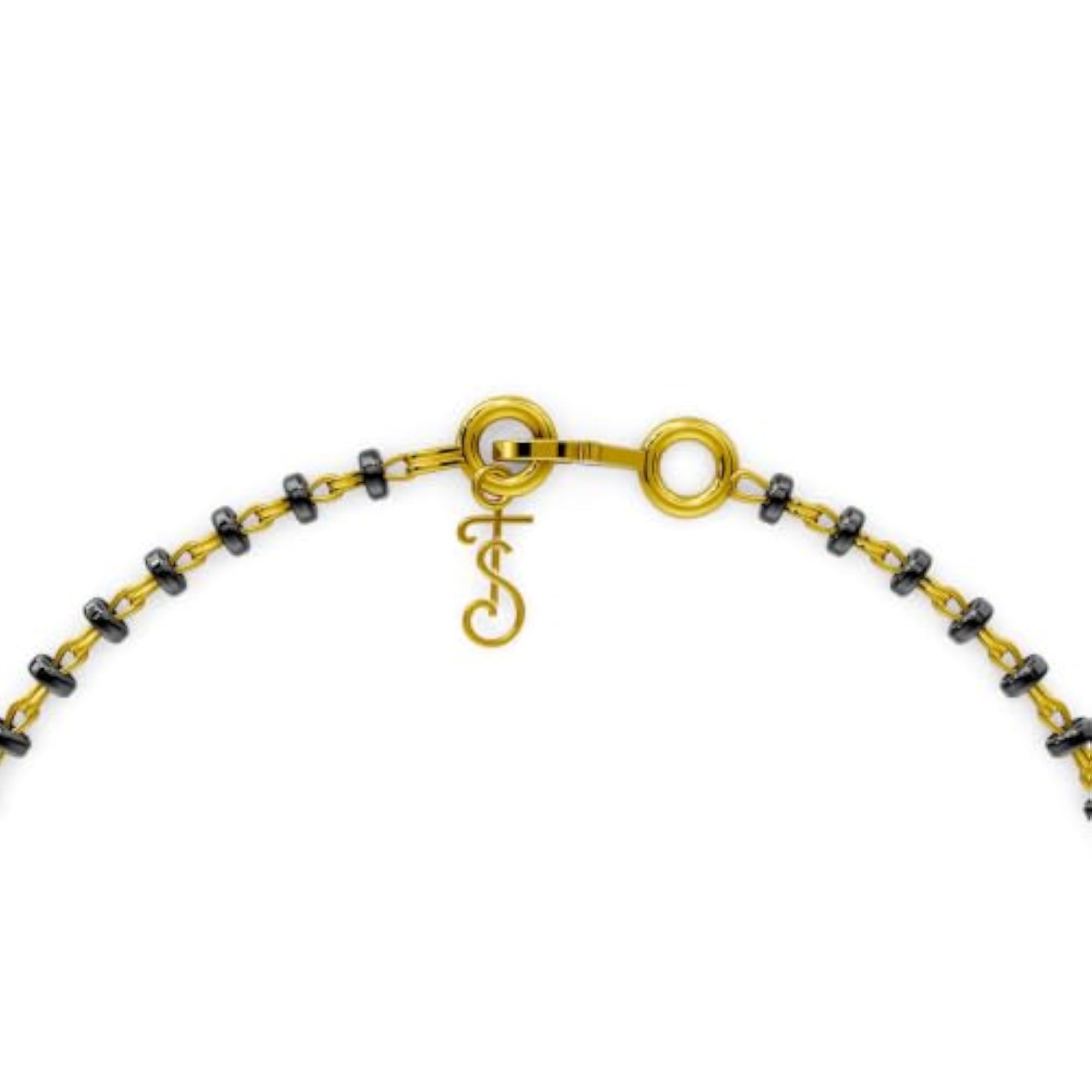 22KT Gold Vermeil Plated Silver Ek Onkar Unisex Bracelet