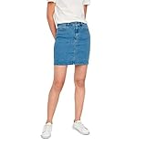 nachhaltiger Jeansrock VERO MODA Damen VMHOT Seven MR S Skirt DNM Mix GA NOOS Rock, Light Blue Denim, L