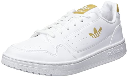 adidas NY 90 J, Baskets, FTWR White Golden Beige FTWR White, 38 EU