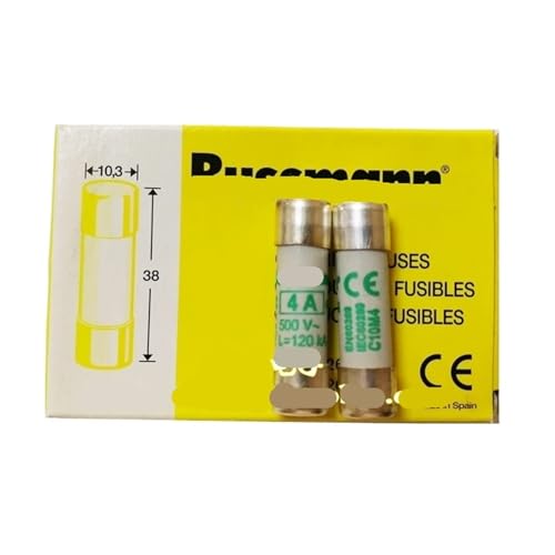 Fusible C10M4 4A 500V pour réparer un tableau électrique qui saute souvent