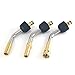 BLUEFIRE Metal Handle Swirl Flame Gas Welding Torch,Replaceable Tube,Fuel by MAPP MAP/PRO and Propane,Professional Grade Tool For Plumbing,HVAC,Soldering Brazing Heavy Duty (3 Tubes Torch MAPP Kit)