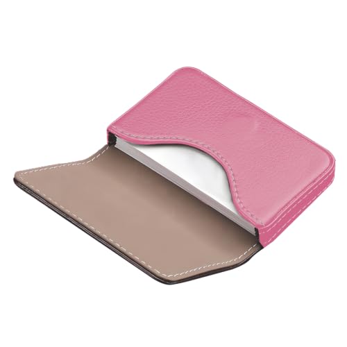 Image of Business Card Holder PU Leather with Magnetic Closure