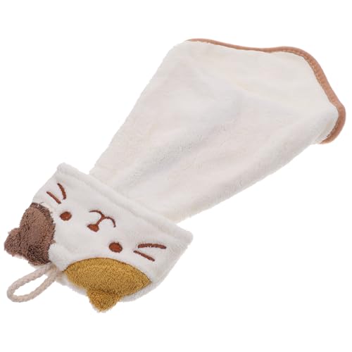 TIDTALEO Toalla para Secarse Las Manos de Coral y Absorbente con Lazo para Colgar, Ligera y Fácil de Limpiar, Adecuado para Cocina y Baño Hogar