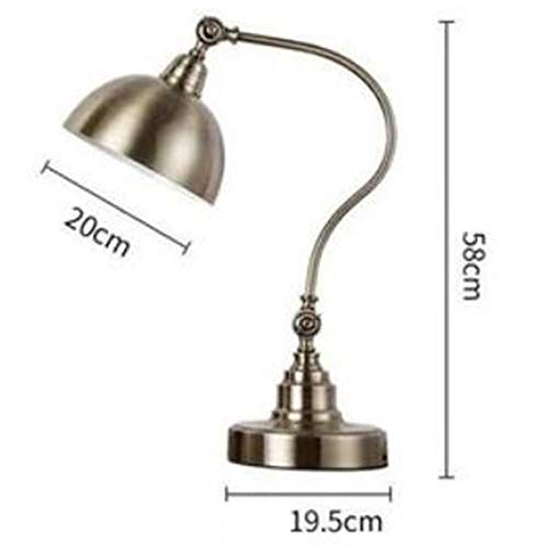 Retro Amerikaanse Eenvoudig Aan Te Passen Oogbescherming Bureaulamp, Exquisite Hoge Kwaliteit Bureau Lamp Antieke… - Afbeelding 5