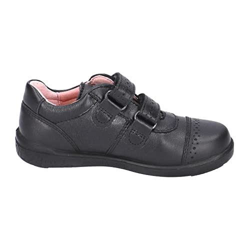 RICOSTA Grace Black Dubai Leather Hook-and-Loop Shoes4
