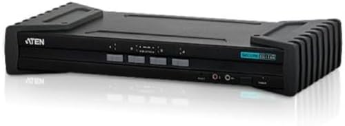 Aten CS1184 Noir Solution KVM Antifuite pour Stations Multi-PC