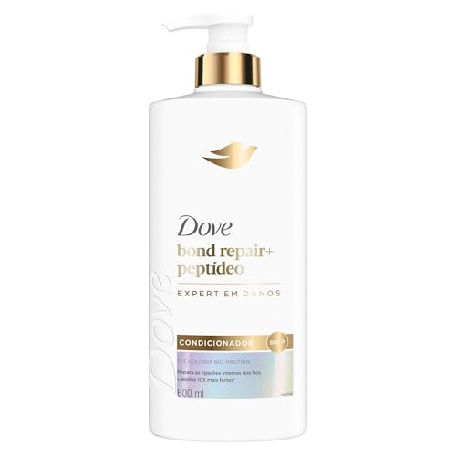Dove Condicionador Bond Intense Repair + Peptídeo 600ml Pump