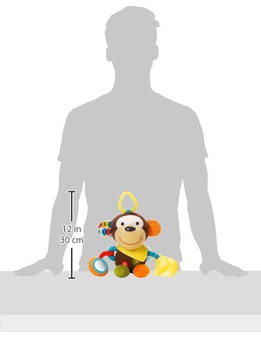 Móbile de Atividades Bandana Buddies Macaco, Skip Hop, Colorido