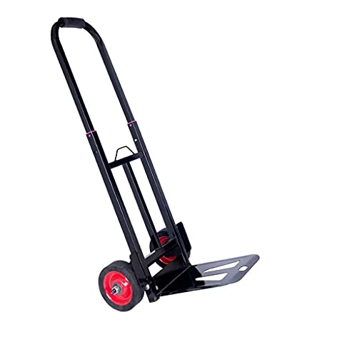 Carros de Compras Carro portátil Plegable para el hogar Vehículo de Carga de tracción Grande Carro Pesado Carros utilitarios portátiles (B)