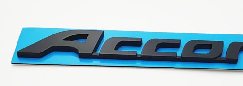 Image of Thcbme 3D Emblem Replacement Parts Car Trunk Rear Door Badge Decal (Black)