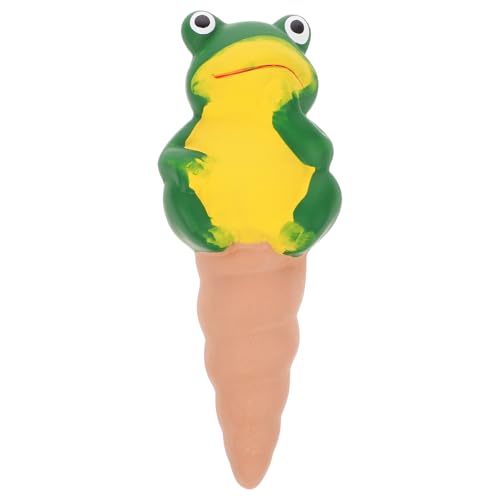 NUOBESTY 4 Stück Selbstbewässerungs Spikes Froschform Tropfbewässerung für Zimmerpflanzen Innenbereich Pflanzzubehör Automatisch Langanhaltend Feuchtigkeitsspeicherung