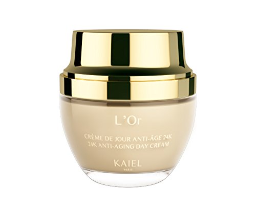 Kaiel Paris - Crème de Jour Visage Anti-Âge et Anti-Rides - Soin Rajeunissant Nourrissant et Lissant - Renouvellement Cellulaire à l'Or 24 carats - 50ml +9ml offerts