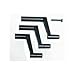 RV Designer Collection H701 Black 1" Crank Handle (Quantity 6)