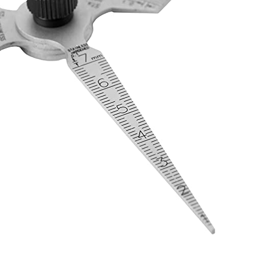 Calibrador Cónico Métrico Acero 0-29mm Herramienta Medición miniatura 7