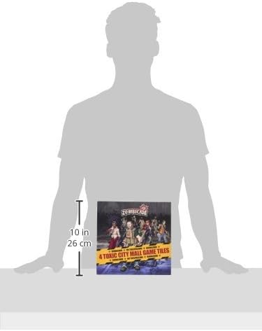 Miniatura 2 de CMON Zombicide 4 Toxic City Mall - Amplía tus aventuras de zombicidas en el centro comercial Toxic City. Juego de estrategia cooperativa, a partir