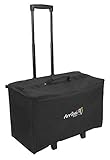 Arriba Padded Multi Purpose Case Acr-22 Bottom Rolling Stackable Case Dims 22X12X15 Inches