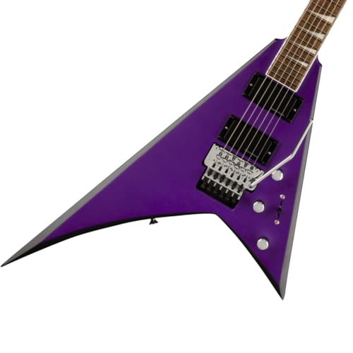 Jackson X Series Rhoads RRX24 Purple Metallic with Black Bevels – Guitare Électrique - Les Beatles, Paul McCartney, John Lennon, RIngo Starr, George Harrison Jackson X Series Rhoads RRX24 Purple Metallic with Black Bevels - Guitare Électrique