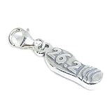 Maldon Jewellery 26.2 Mile Marathon Zapato esterlina clip de plata encanto .925 x 1 encantos