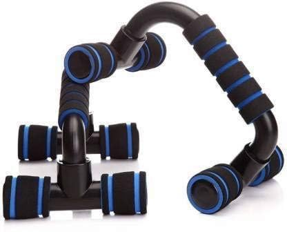 SUVIKSHA Push Up Bar for Home Workout | Push up Stand for Home Gym with Non-Slip & Comfortable Grip | Push Up Board for Men | Home Gym Eqipement for Men & Women | Exercise Equipments (Blue)-image-10