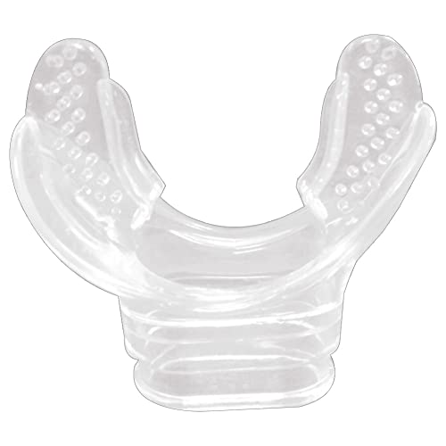 Lodokdre 1 boccale in silicone per immersioni, regolatore di respiro, boccaglio, per immersioni, in silicone anti-allergico