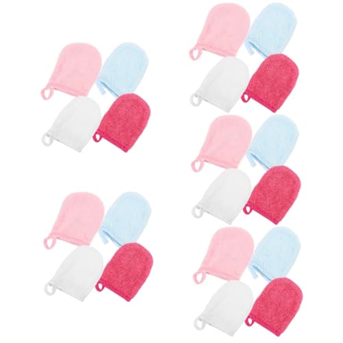 Démaquillants microfibre lavables FRCOLOR pour nettoyer le visage