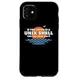 Unix Shell - Computer Science Programming Geek Nerd スマホケース iPhone 11 用