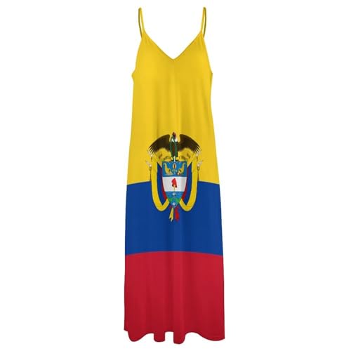 Robe imprimé patriotisme emblème l'aigle Colombie fluide - 4