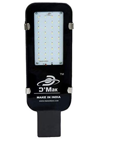 D’Mak™ 30 Watt Smart & Slim Grey Body Led Street Light Focus Pure (Warm White) AC Outdoor Waterproof ('IP65 ' Water Resistant) 230V (with Clam Free) | Street Light |(Pack of 01)