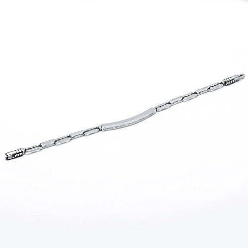 Rebecca Gioielli Bracciale Uomo Donna in Acciaio