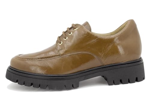 Chaussures à lacets vernies pour femme PieSanto 235626 cuir premium