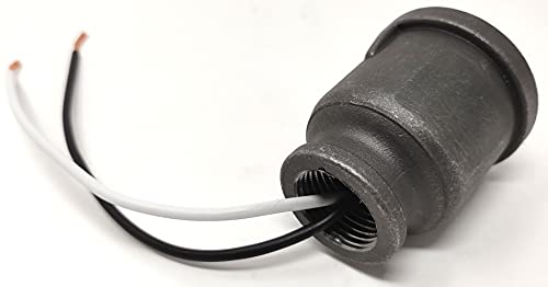 Iron Pipe Lamp Socket That fits 1/2 inch Iron Pipe (NPT)